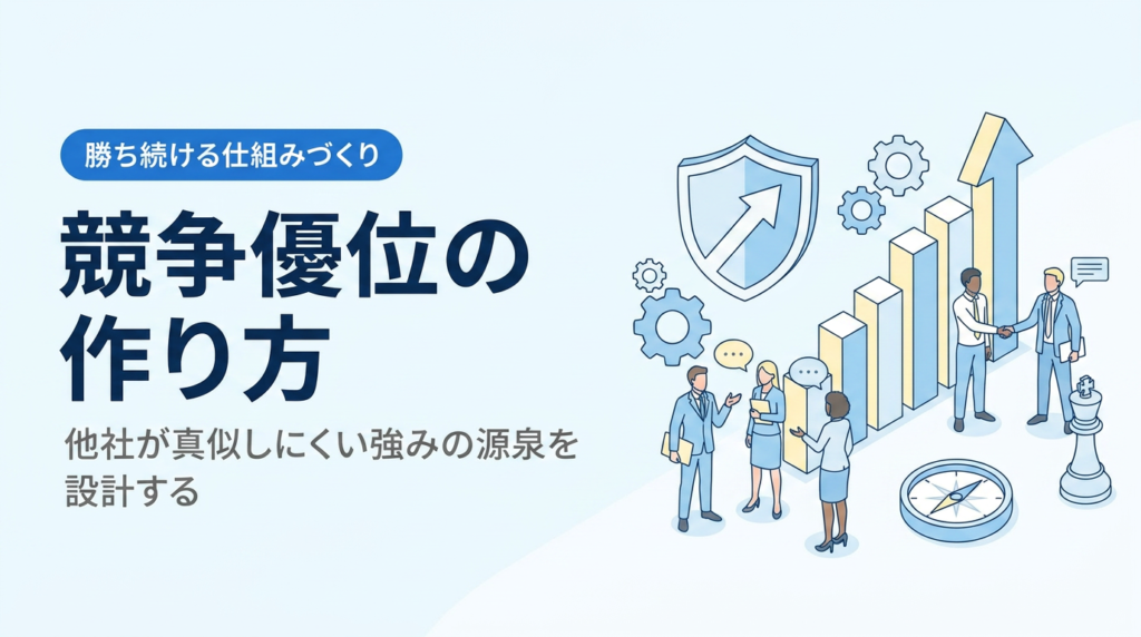 競争優位の作り方