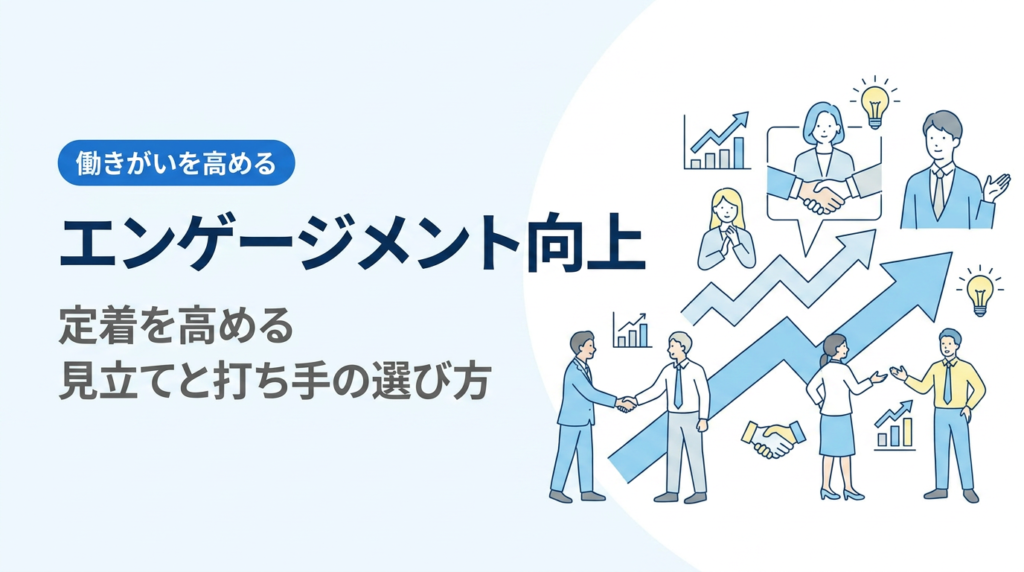エンゲージメント向上入門｜定着を高める見立てと打ち手の選び方