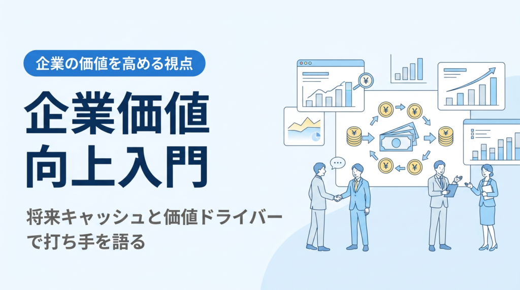 企業価値向上入門｜将来キャッシュと価値ドライバーで打ち手を語る