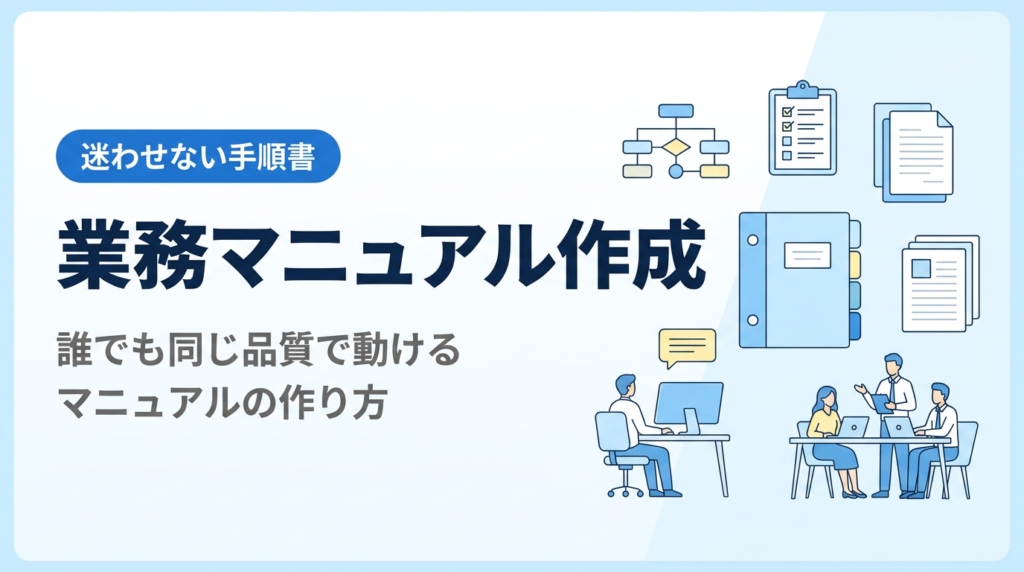 業務マニュアル作成入門