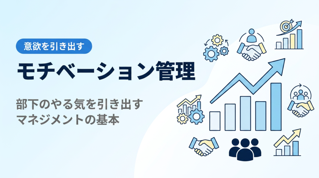 モチベーション管理入門｜部下の意欲を引き出すモチベーション管理の基本