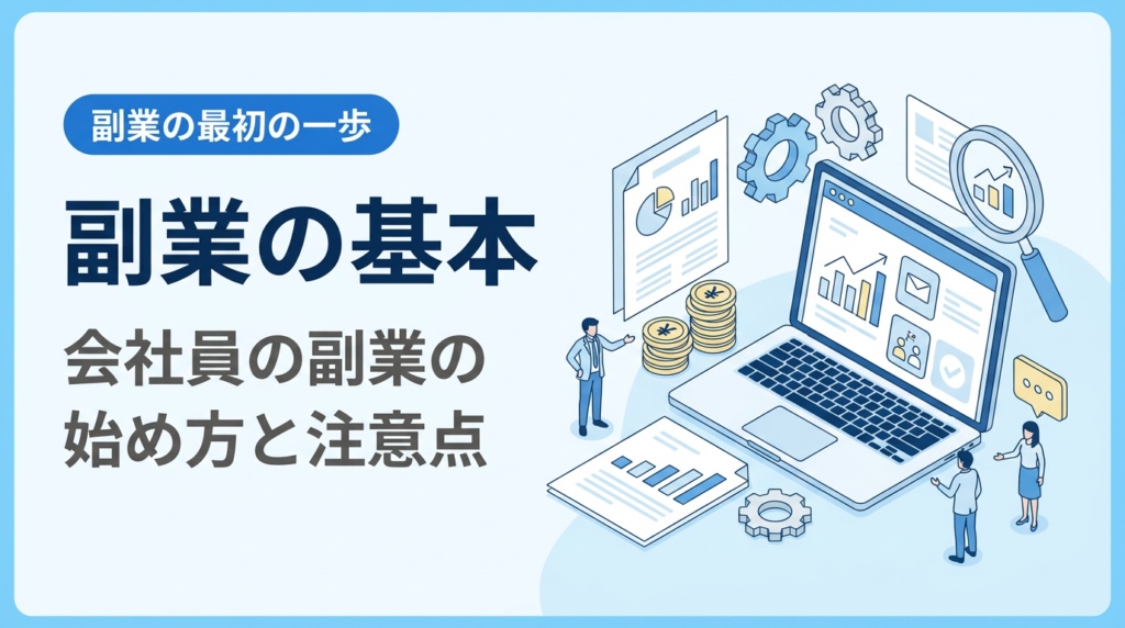 副業の基本講座｜会社員の副業の始め方と最初の一歩