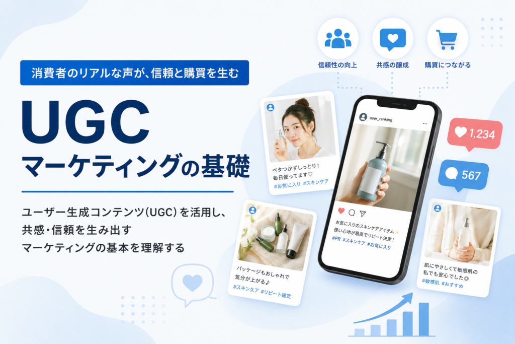 口コミ・UGC活用入門｜お客さんの声を集めて正しく再利用するマーケティング